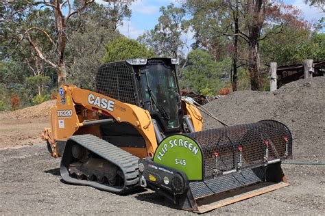 skid steer flip|worlds skid steer screening bucket.